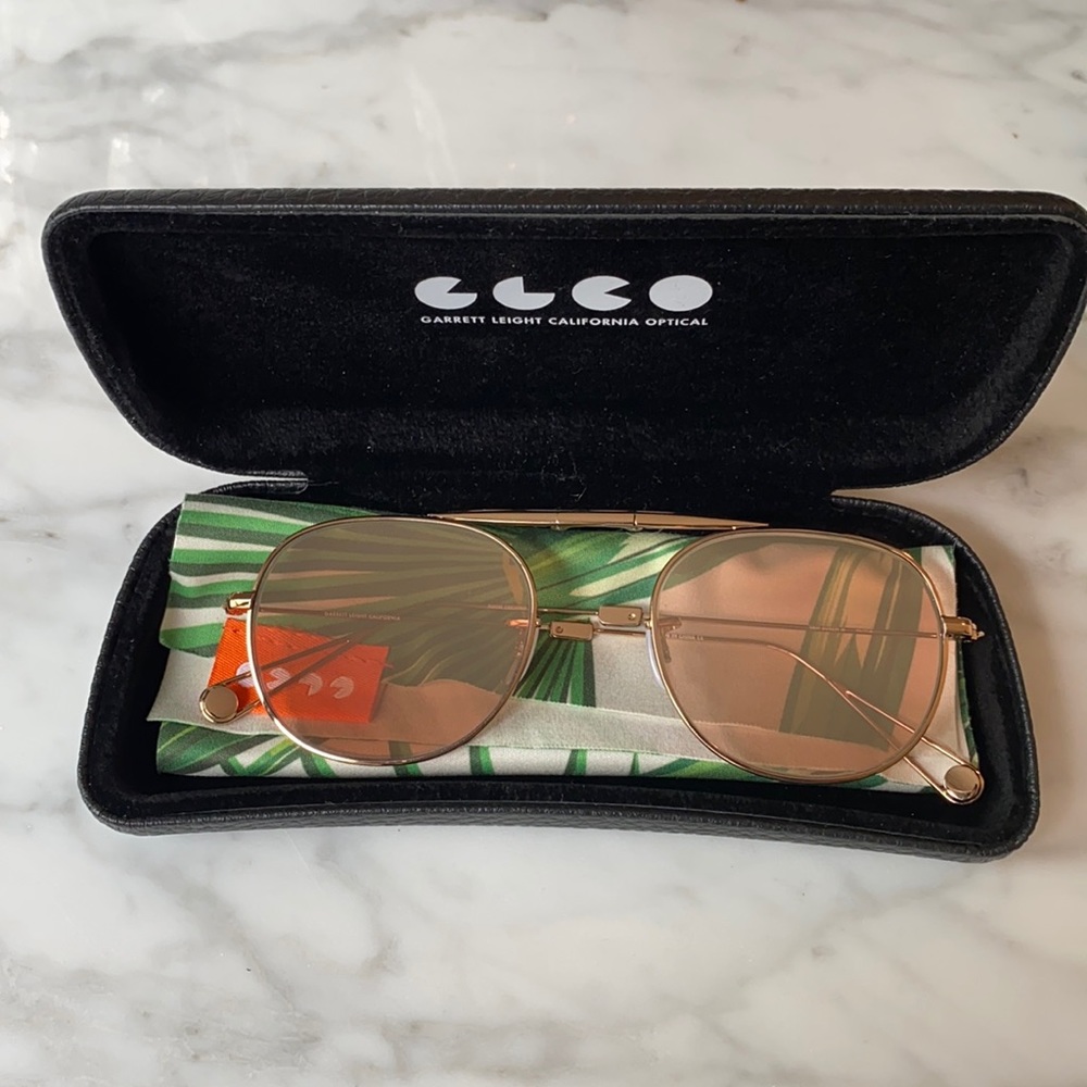 GARRETT LEIGHT VAN BUREN SUNGLASSES